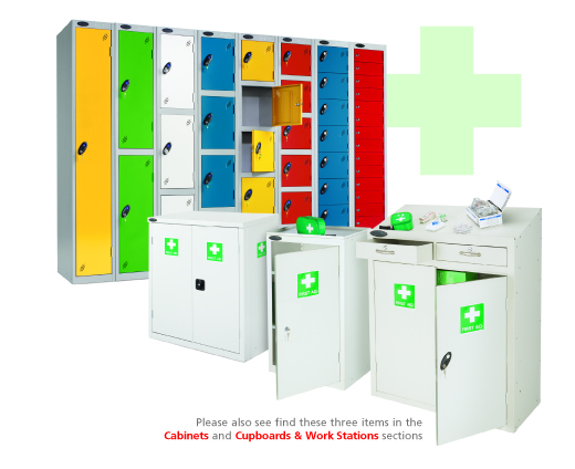 Medical Lockers, Hospital Lockers, First Aid Storage Lockers